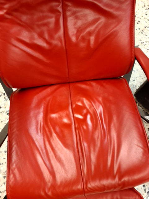 Lænestol med benstøtte